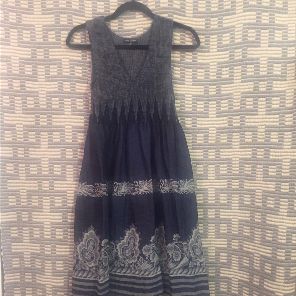 Max Edition Blue Dress